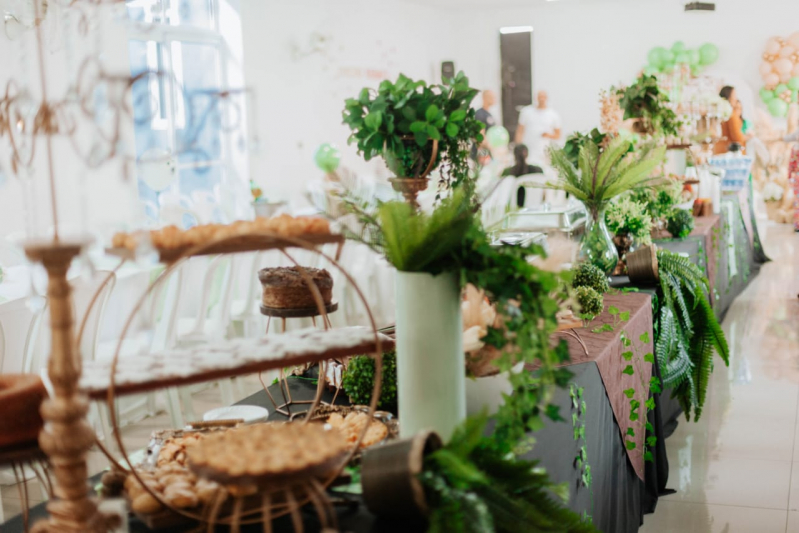 Buffet Fim de Ano para Empresas Valor Santa Cecília - Buffet para Confraternização de Empresas a Tarde