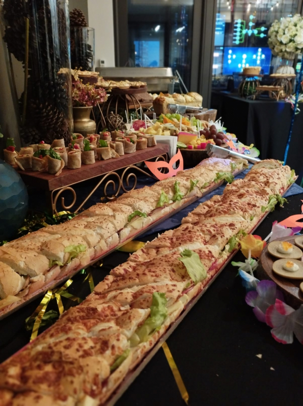 Buffet para Evento Valor Mogi das Cruzes - Buffet Comida para Eventos