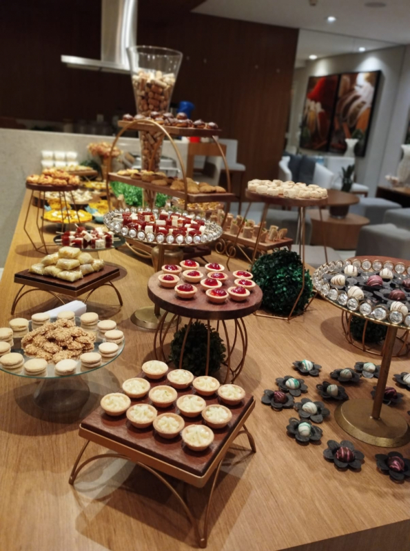 Buffet para Feiras e Congressos Valor Pari - Buffet de Almoço para Casamento