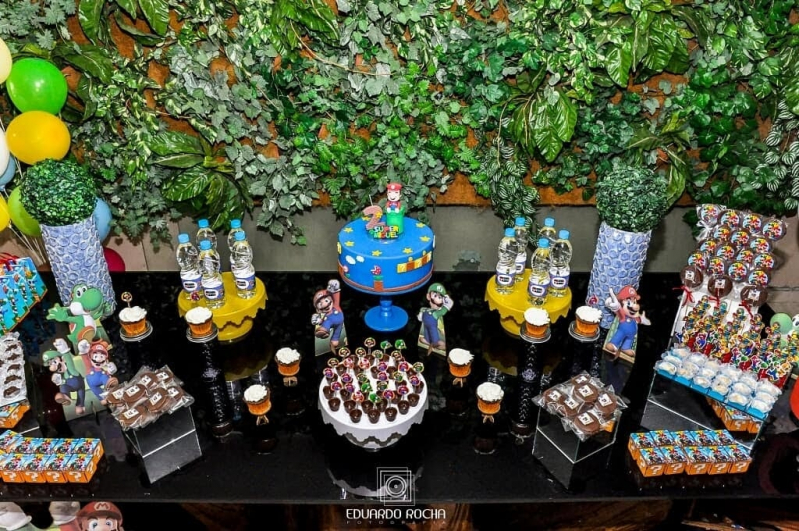 Buffets Simples para Aniversario Cambuci - Aniversário Buffet Infantil