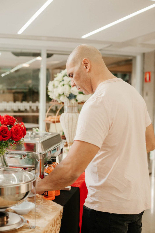 Contratar Buffet para Festa Empresarial São Caetano do Sul - Buffet para Confraternização de Empresas a Tarde