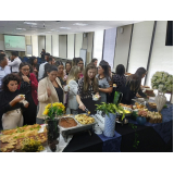 buffet para confraternização de empresas a tarde preço São Paulo